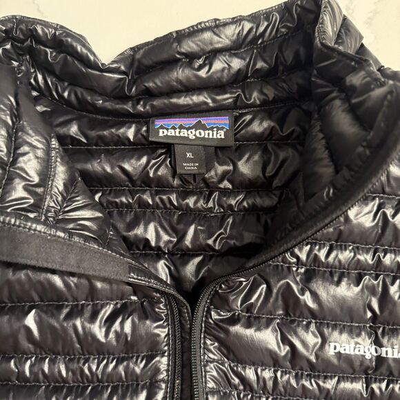 Patagonia Women’s Nano Puff Vest XL Black PrimaLoft Insulated Lightweight - Picture 7 of 12
